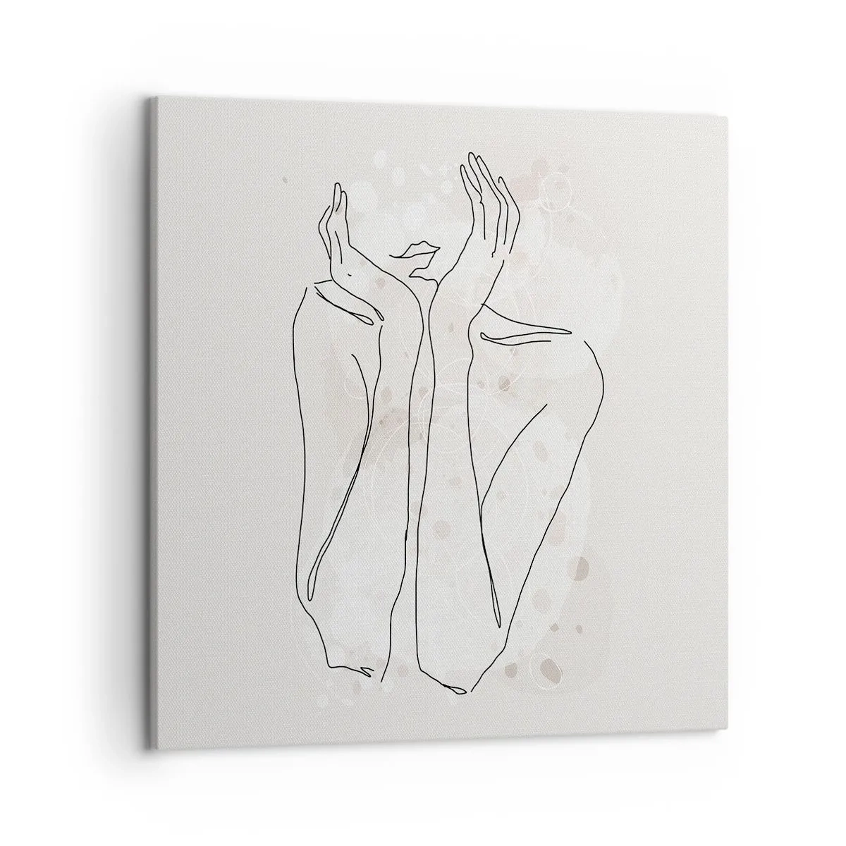 Canvas picture - Dreamful Moment - 50x50 cm