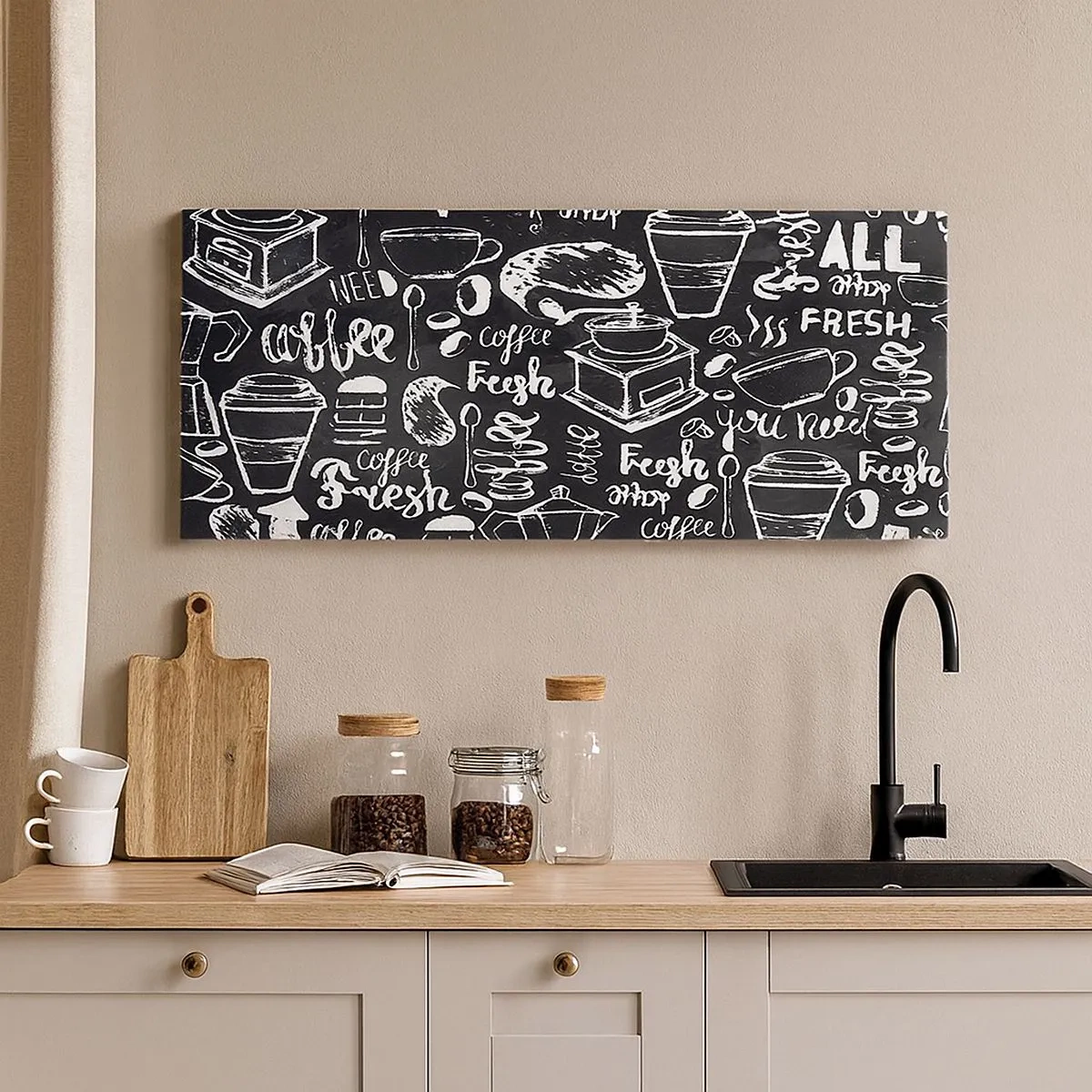 Canvas picture - All You Need Is… - 100x40 cm