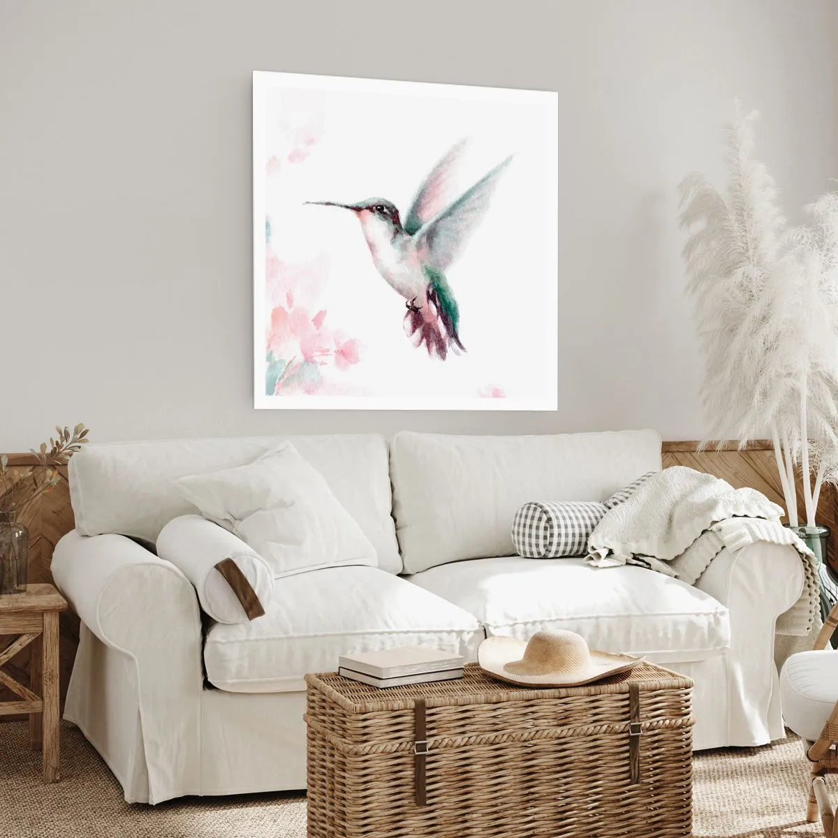 Poster - Stopped in Flutter - 60x60 cm