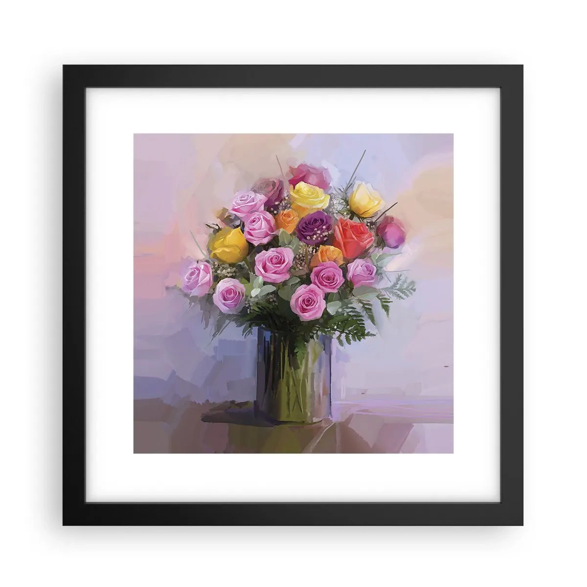 Poster in black frame - Retained Beauty - 30x30 cm