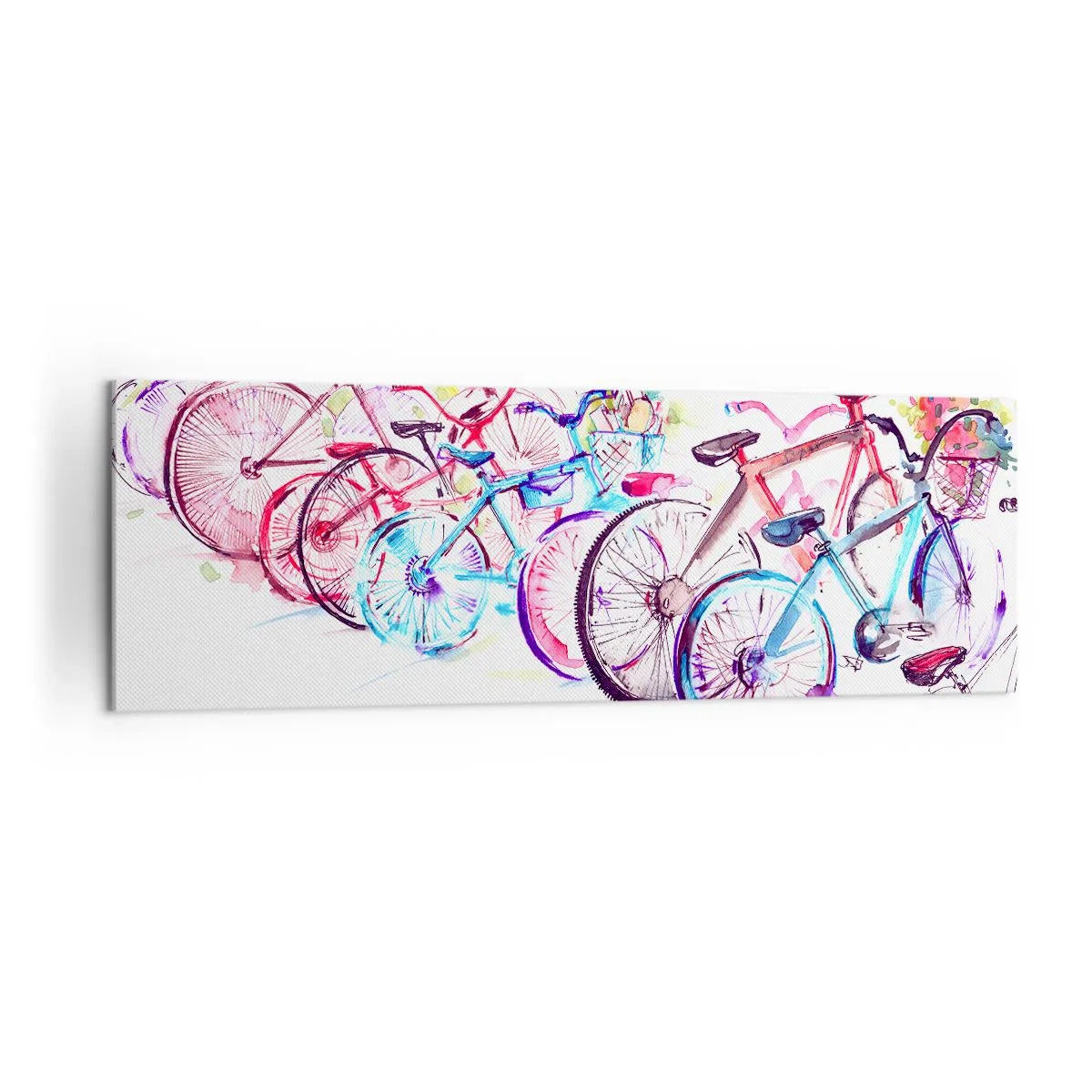 Canvas picture - Anti-moto Club Reunion - 160x50 cm