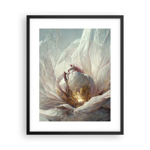 Poster in black frame - It Blooms Once Every Hunderd Years - 40x50 cm
