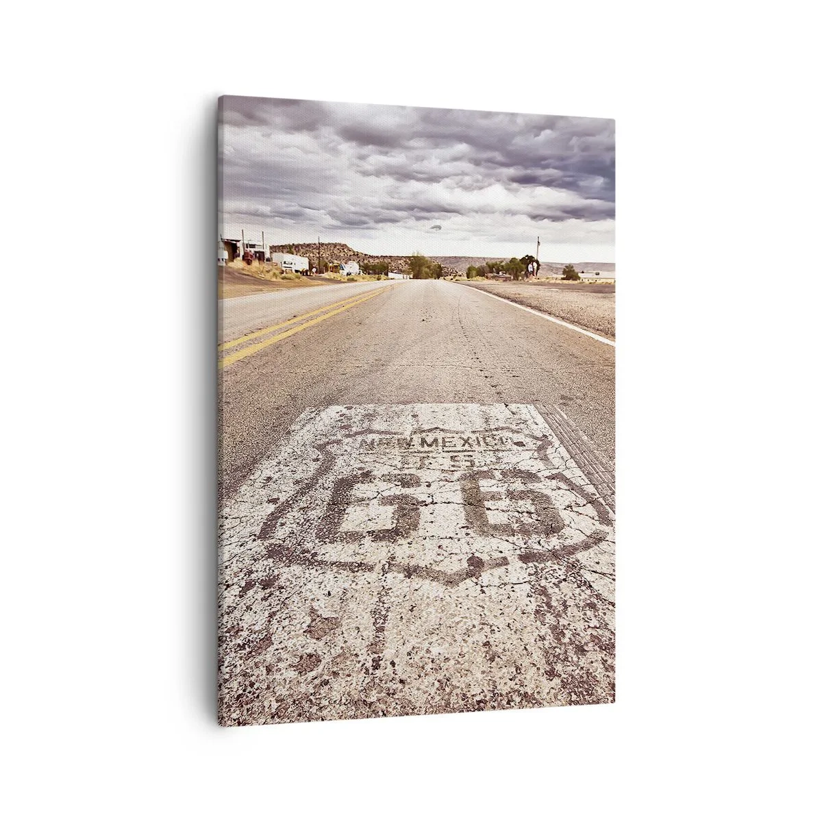 Canvas picture - Mother Road - American Legend - 50x70 cm