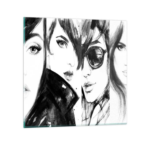 Glass picture - Beauty Multiplied - 40x40 cm