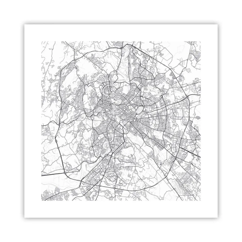 Poster - Roman Circle - 40x40 cm