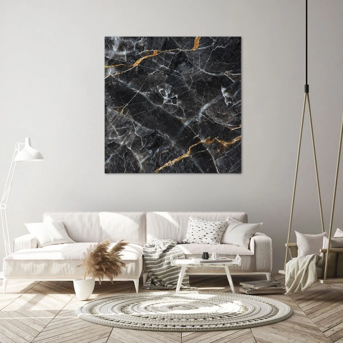 Canvas picture - Interior Life of a Stone - 40x40 cm
