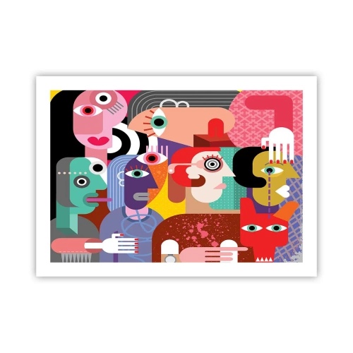 Poster - Picasso Sent Us - 70x50 cm