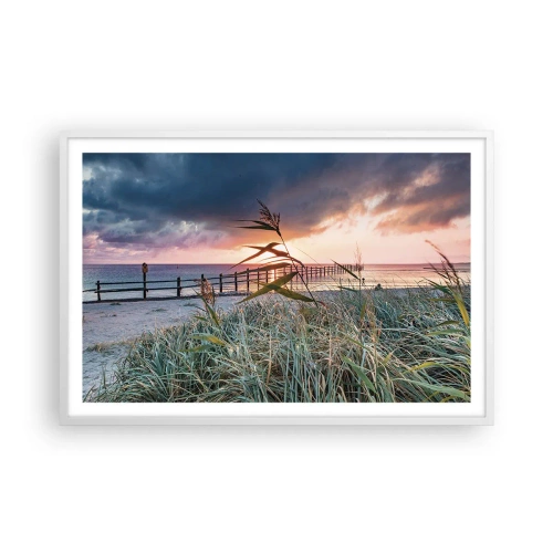 Poster in white frmae - Not Gone with the Wind - 91x61 cm