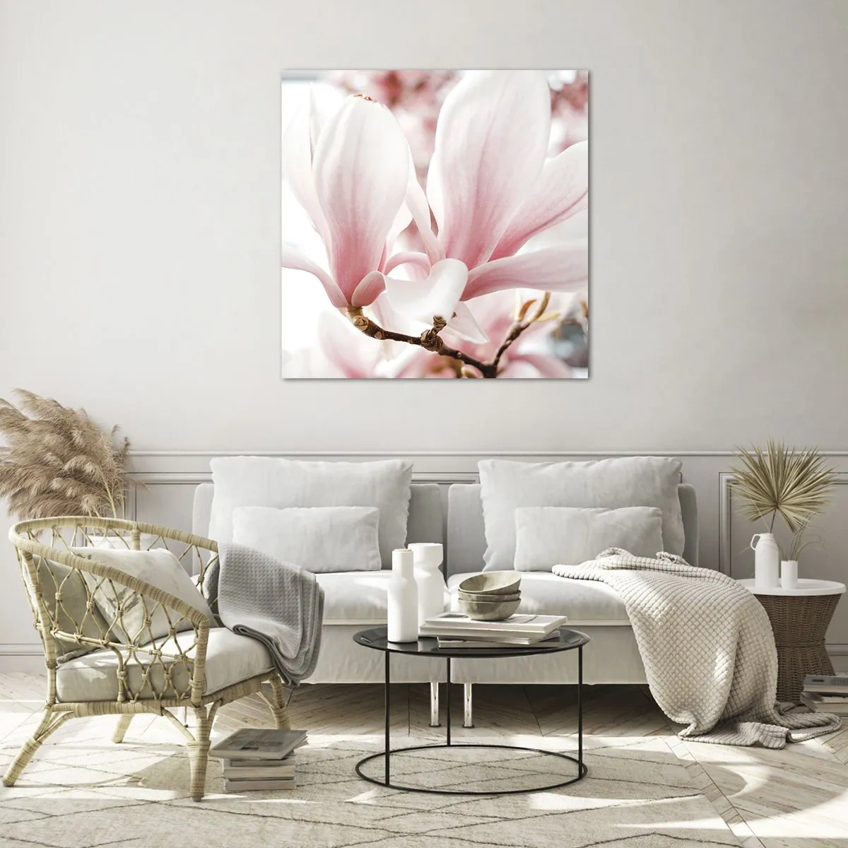 Glass picture - Immensity of Tenderness - 30x30 cm