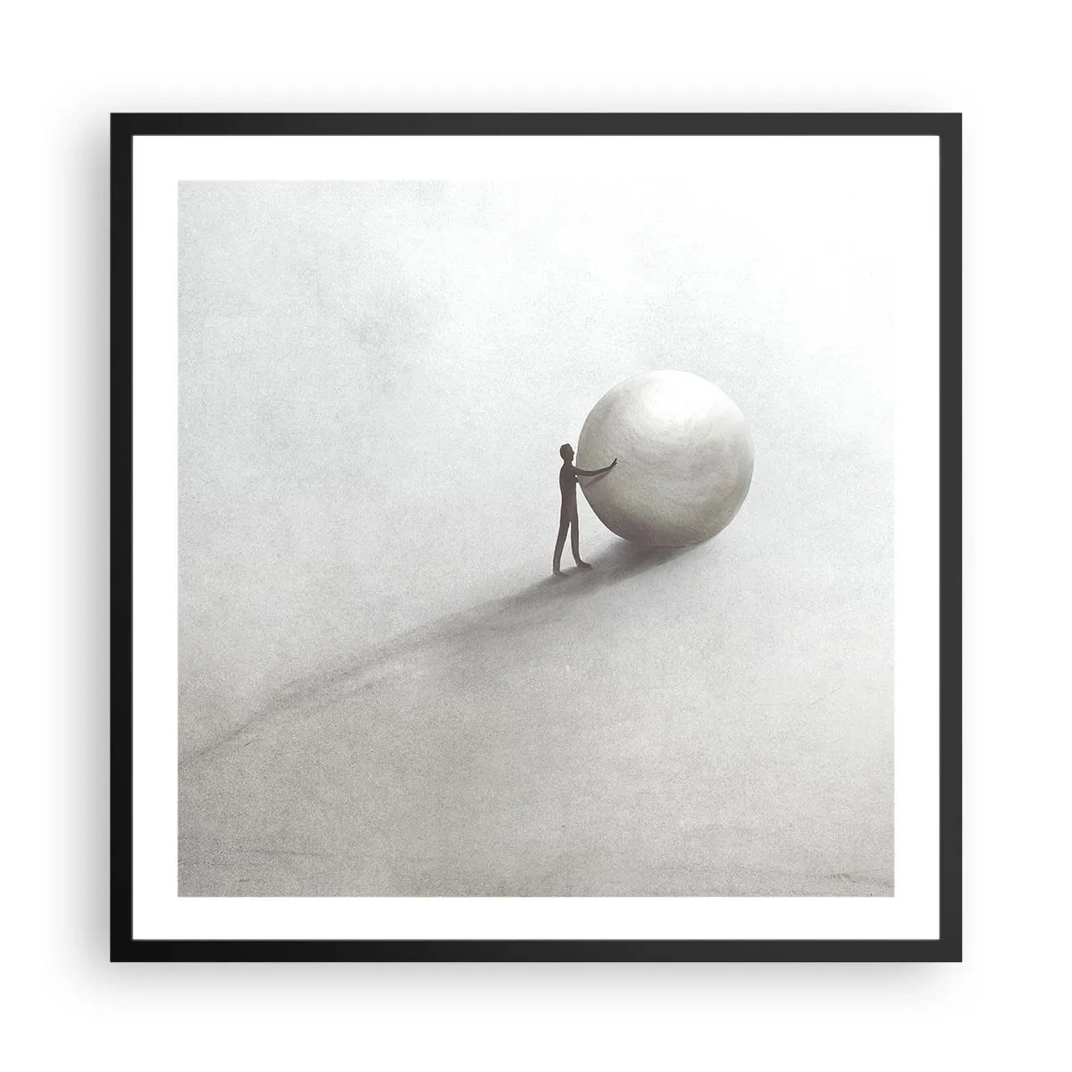 Poster in black frame - Game of Life - 60x60 cm