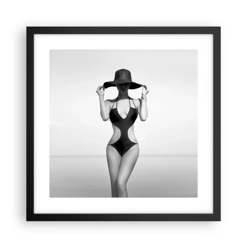 Poster in black frame - My Name Is: Elegance - 40x40 cm