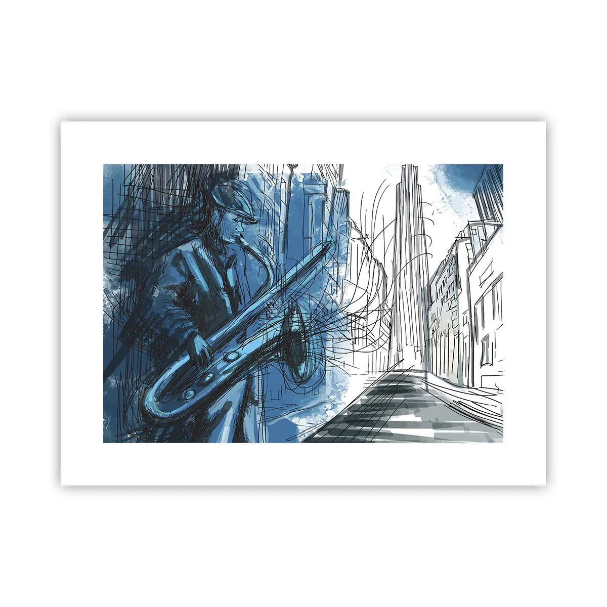 Poster - City Rhapsody - 40x30 cm