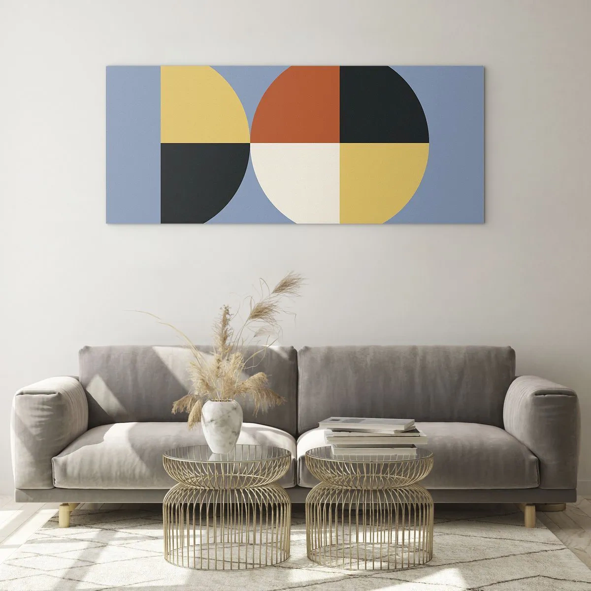 Glass picture - Look and Count - 120x50 cm