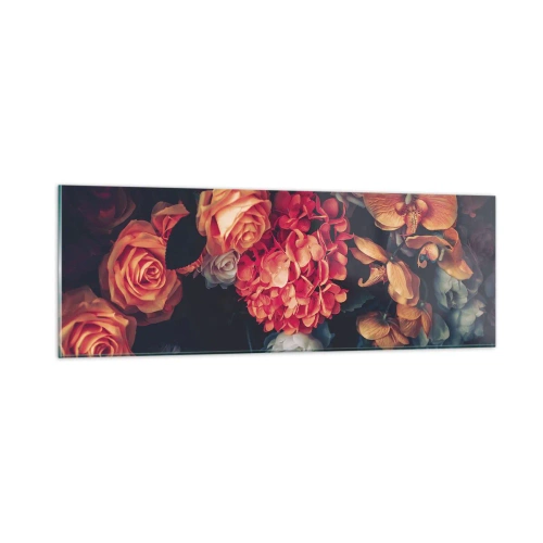 Glass picture - Like at Dutch Masters - 90x30 cm