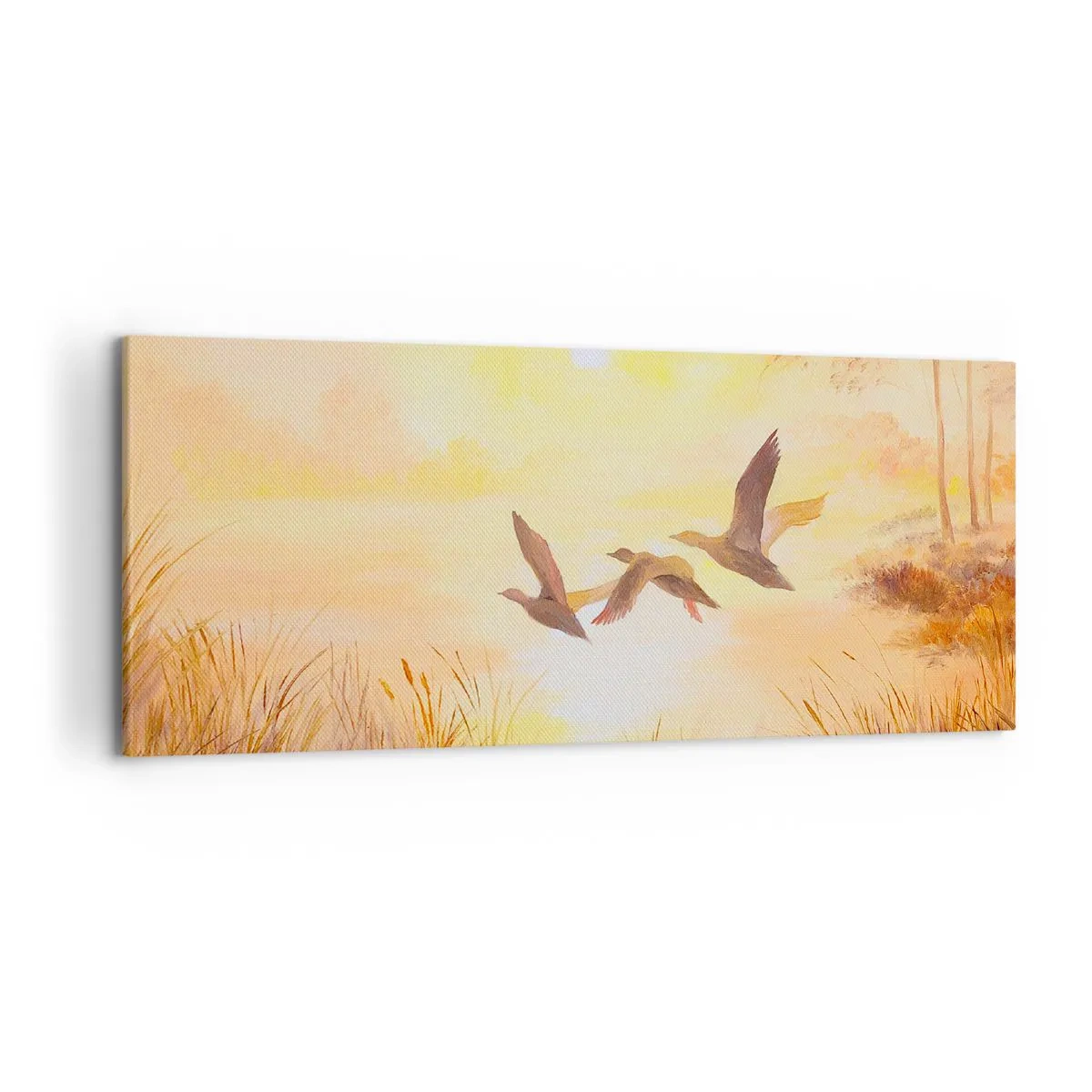 Canvas picture - Beginning of a Distant Journey - 120x50 cm