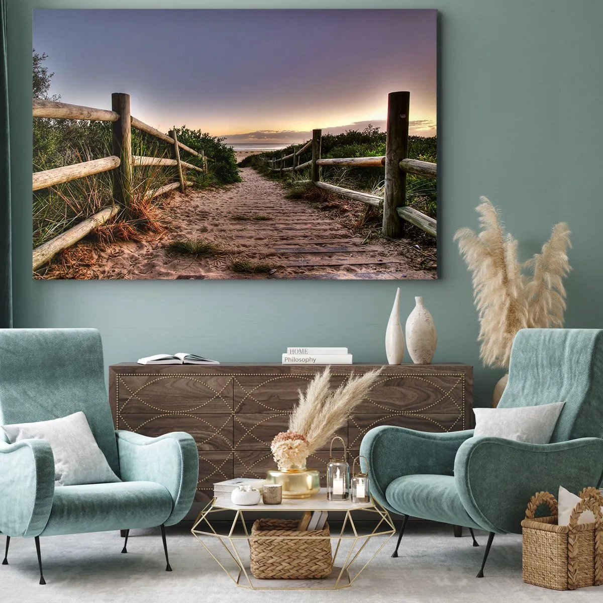 Canvas picture - You Can See the Destination - 120x80 cm