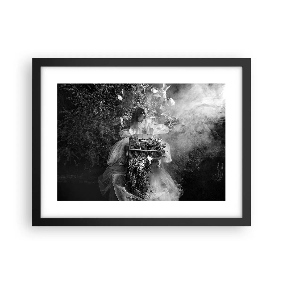 Poster in black frame - Mother Nature - 40x30 cm
