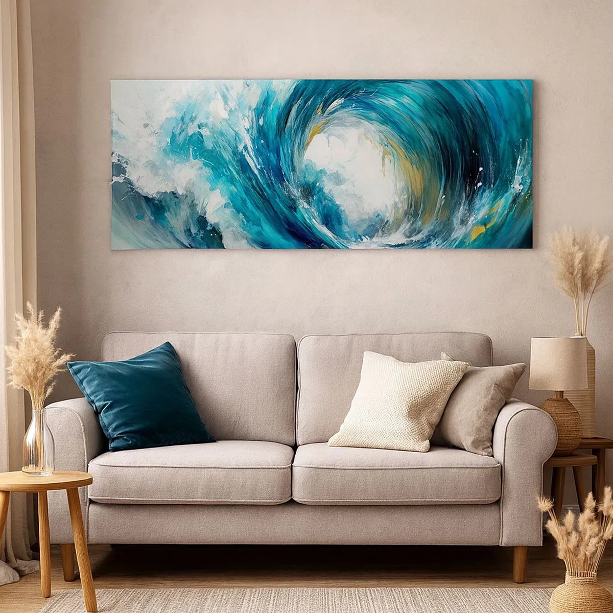 Canvas picture - Sea Portal - 100x40 cm
