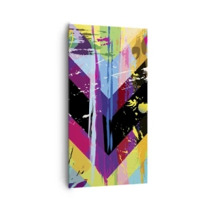 Canvas picture - From Top to Bottom - 65x120 cm