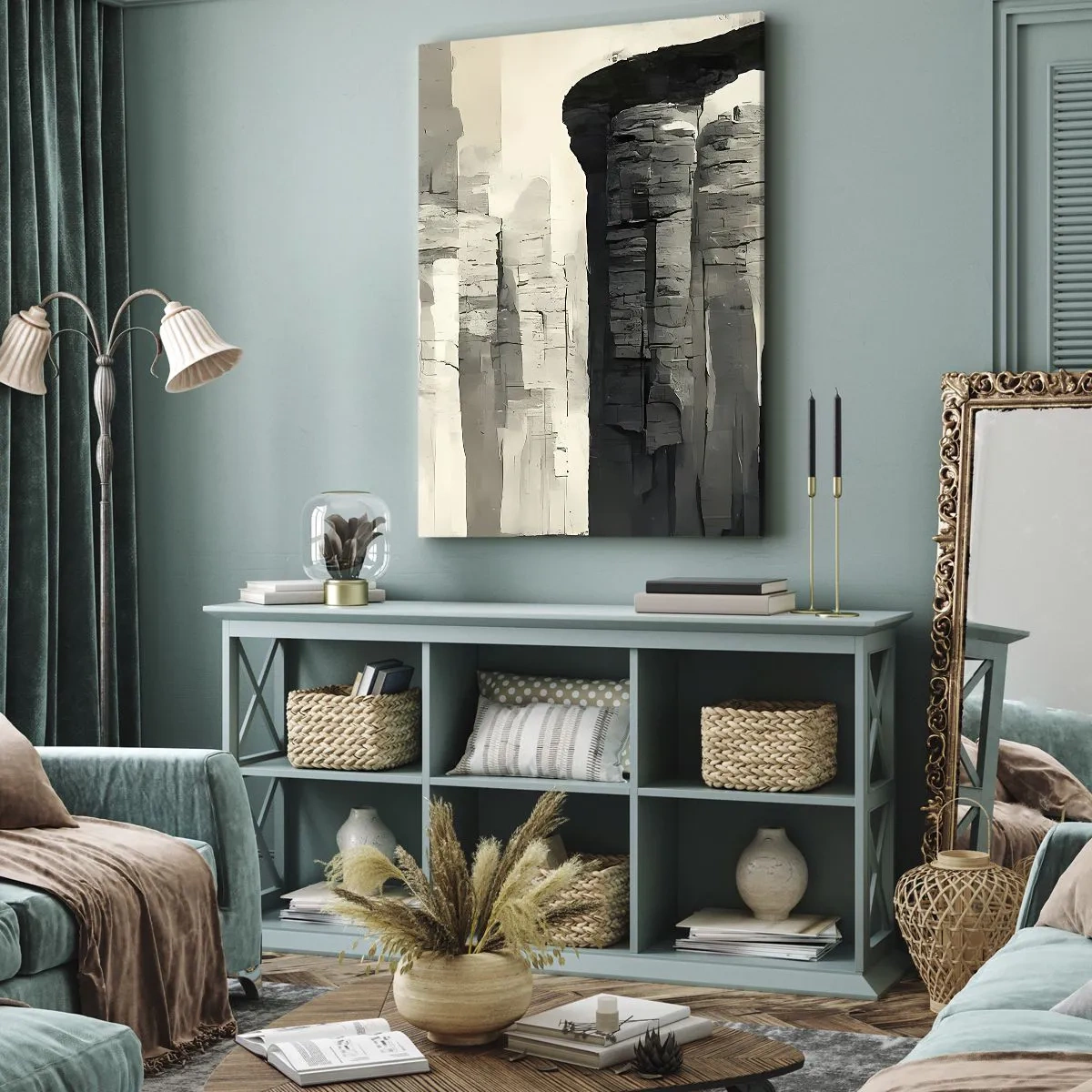 Canvas picture - Majesty of Antiquity - 45x80 cm
