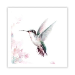 Poster - Stopped in Flutter - 60x60 cm