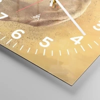 Clock face with numbers