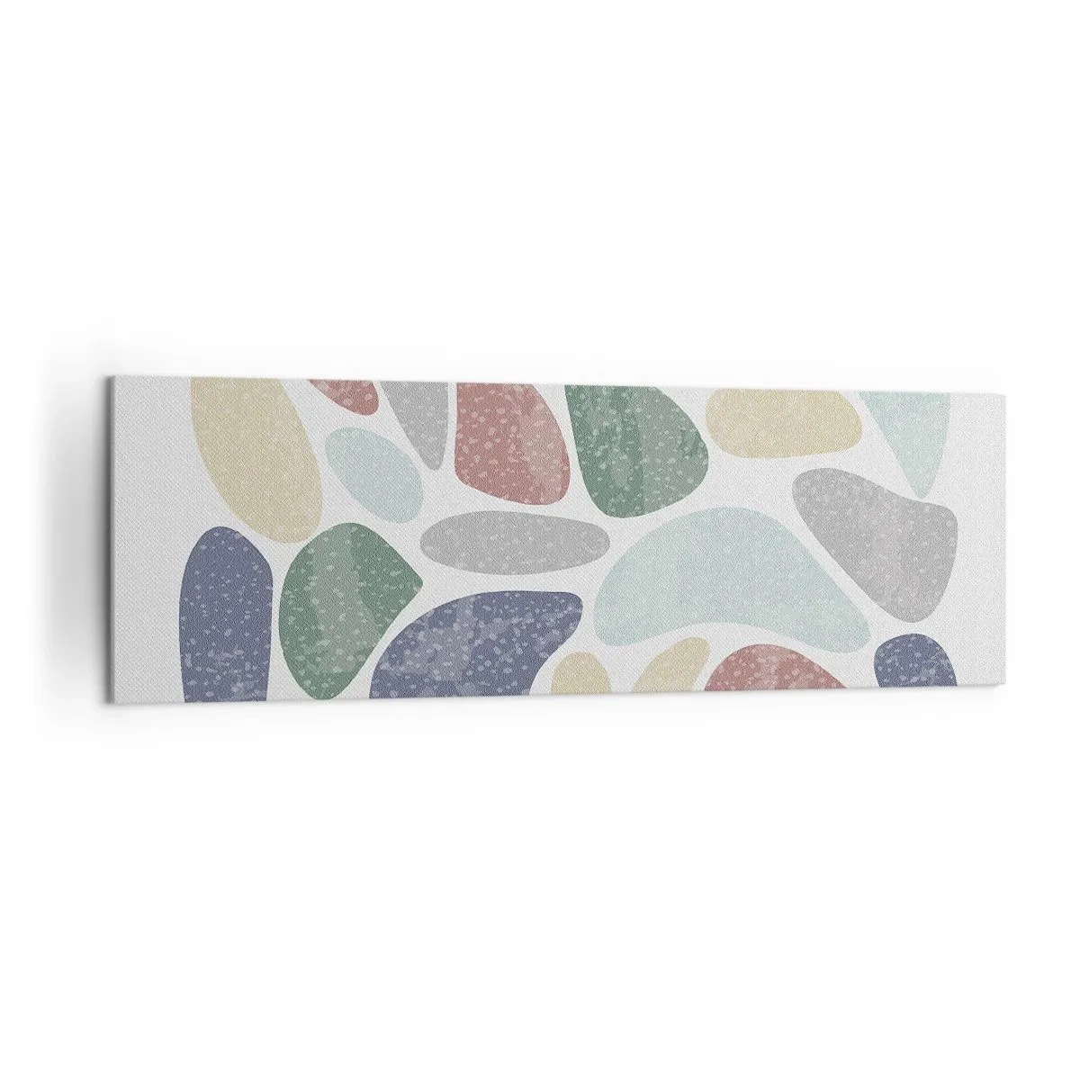 Canvas picture - Mosaic of Powdered Colours - 160x50 cm