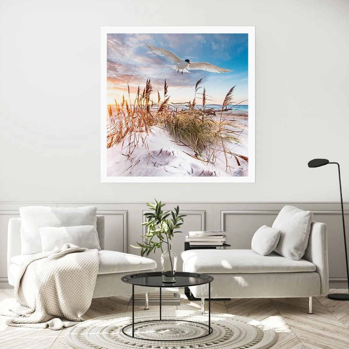 Poster - Wind from the Sea - 60x60 cm