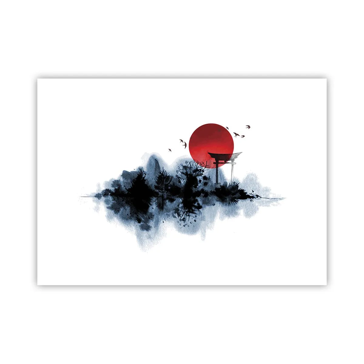 Poster - Japanese View - 70x50 cm