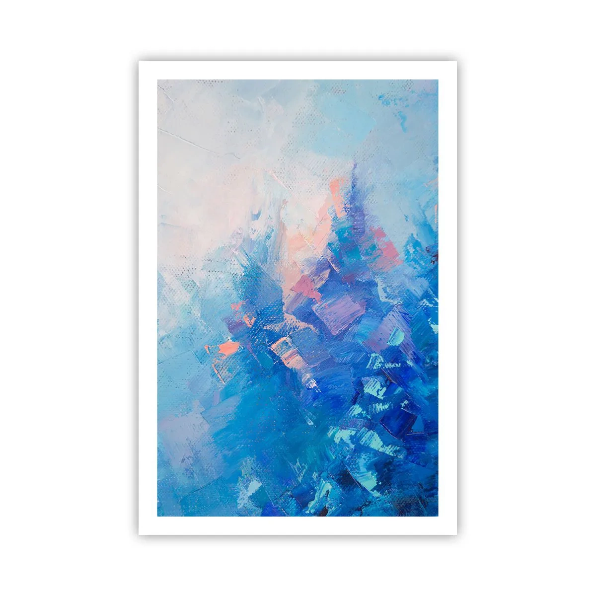 Poster - Winter Abstract - 61x91 cm