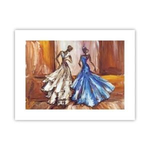 Poster - Charming Duo - 40x30 cm
