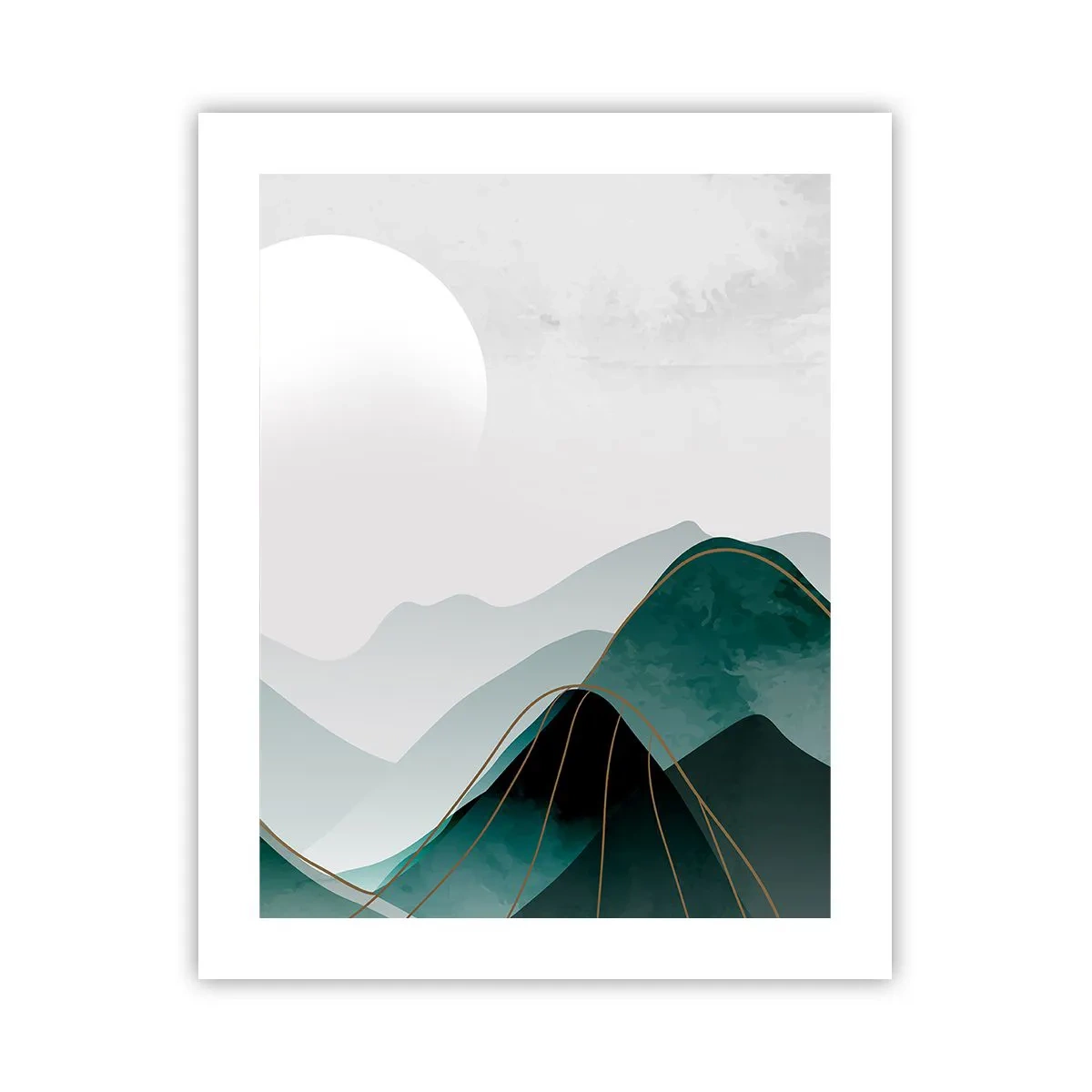 Poster - In Full Majesty - 40x50 cm