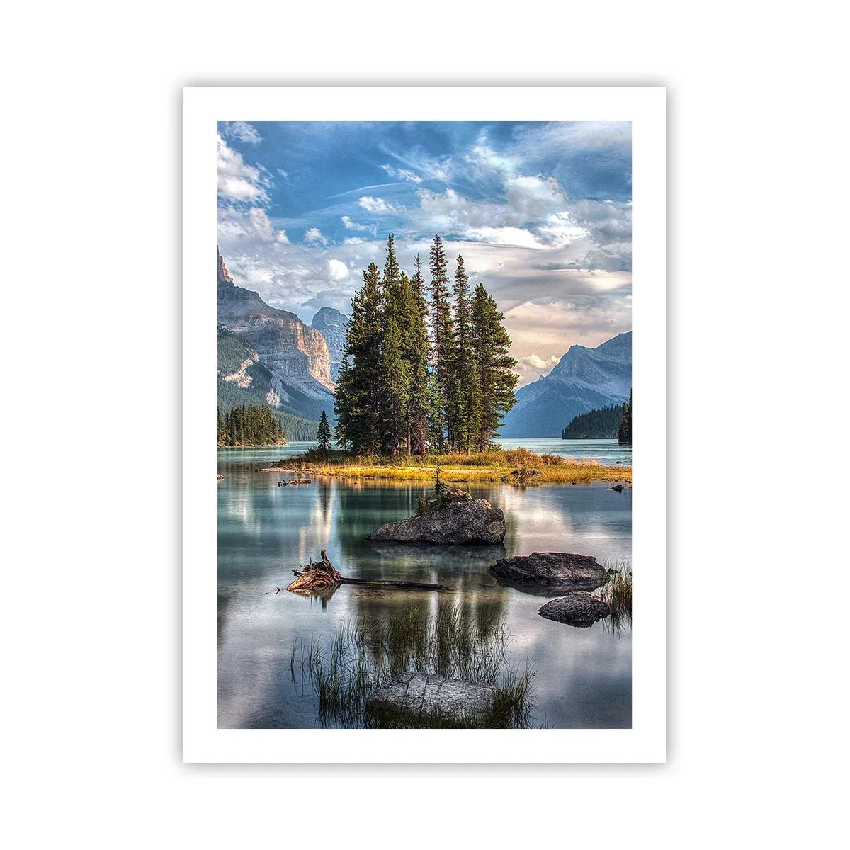 Poster - By Big and Clear Waters - 50x70 cm