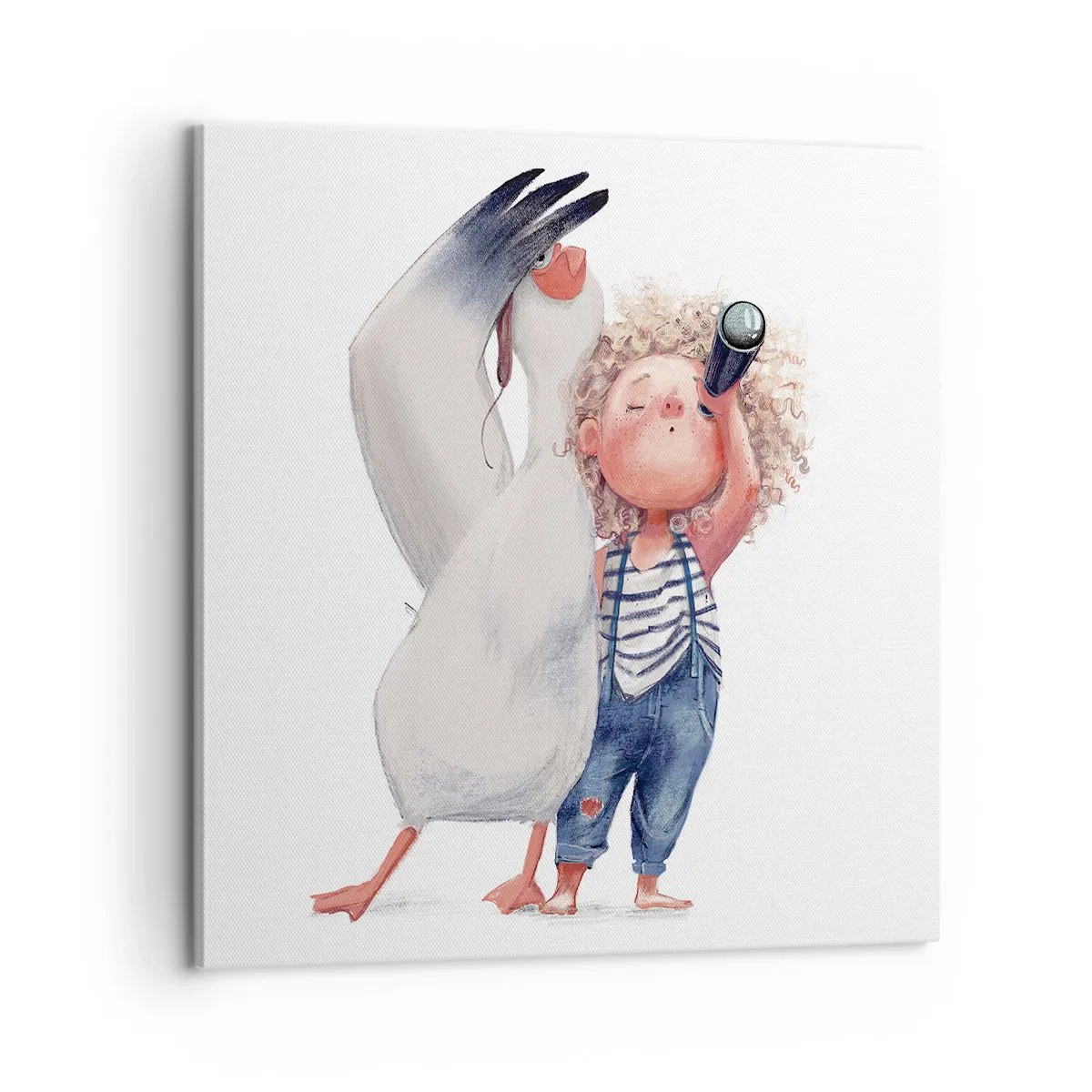 Canvas picture - Plan of a Great Journey - 60x60 cm