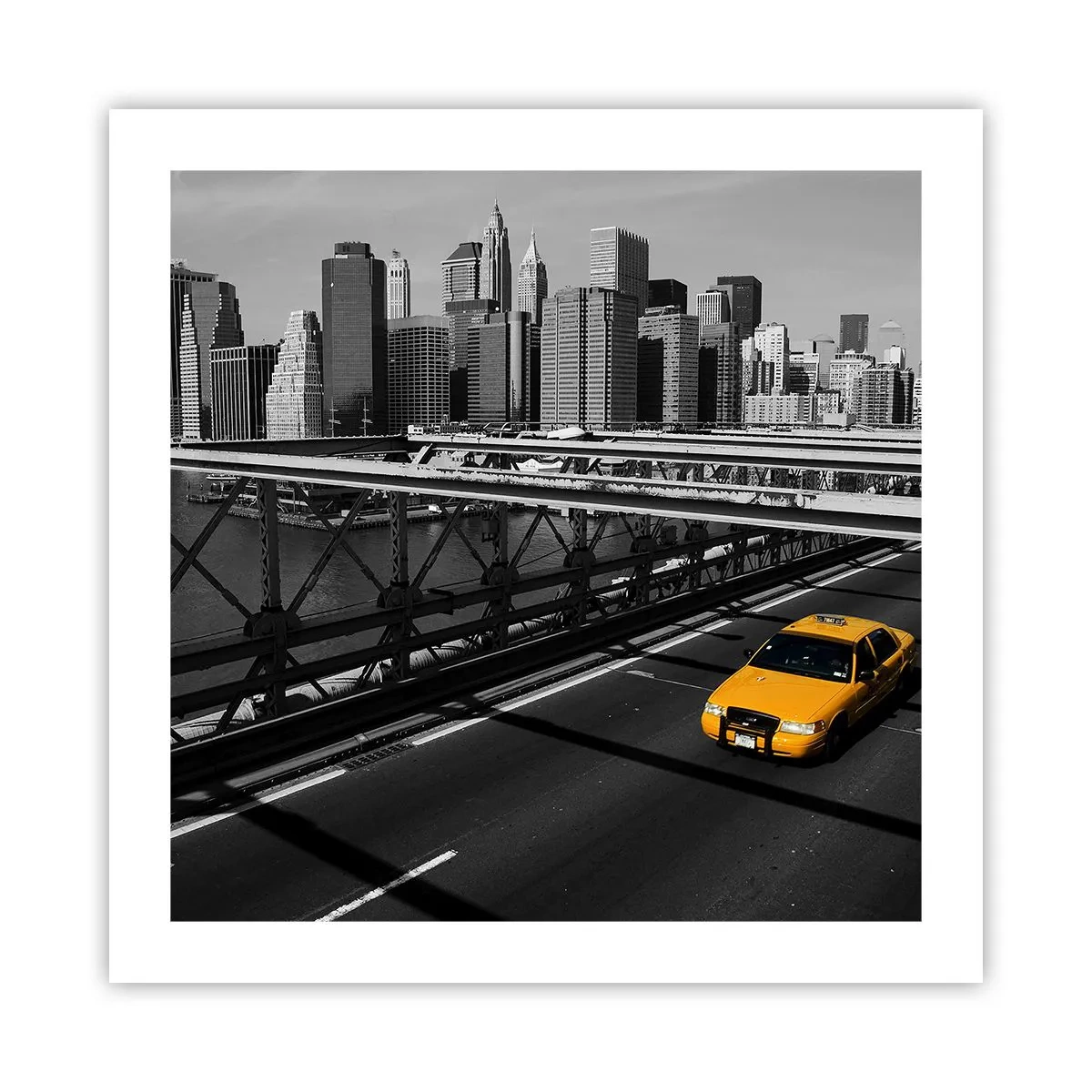 Poster - Colour of a Big City - 50x50 cm