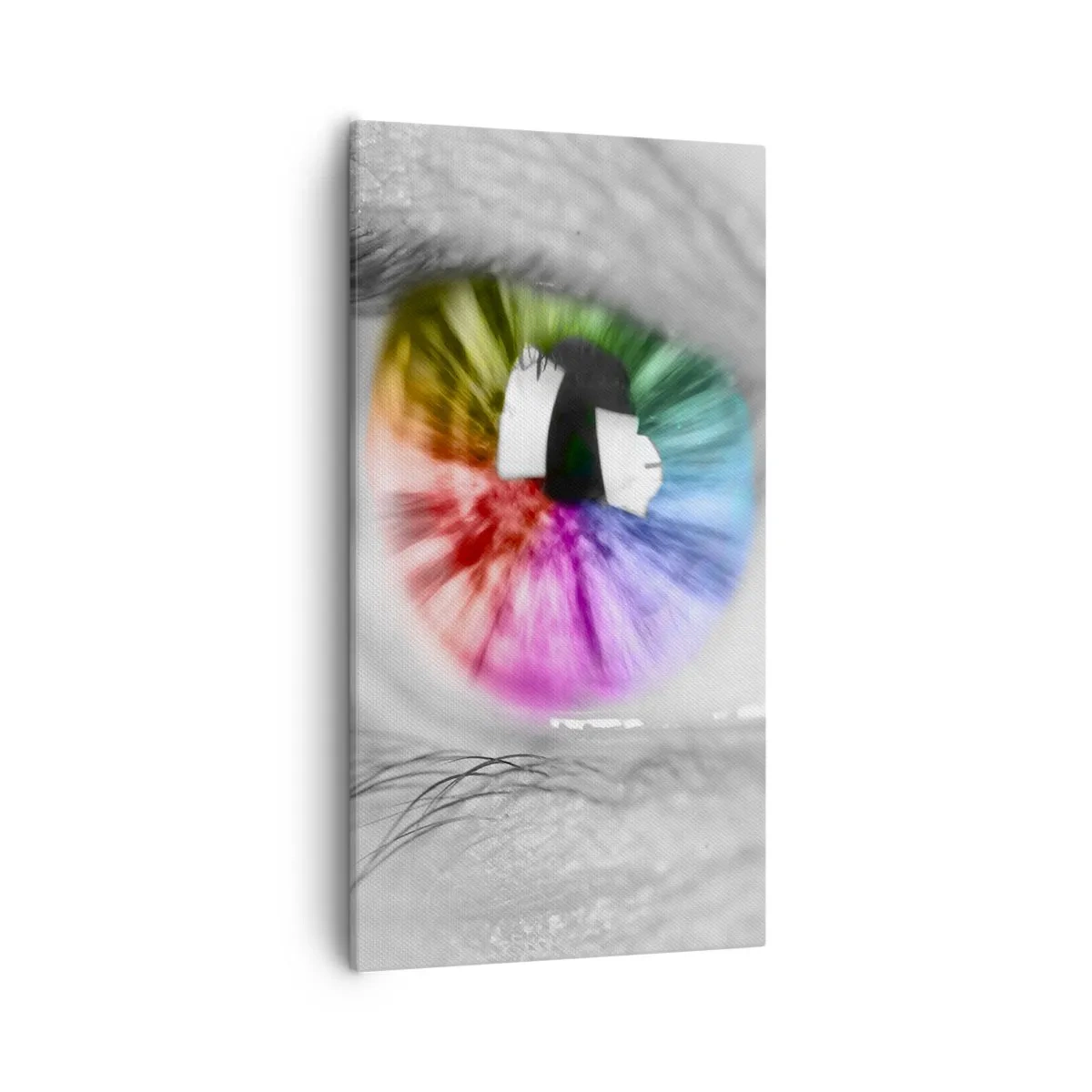 Canvas picture - See the World through Coloured Glasses - 55x100 cm