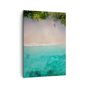 Canvas picture - Paradise Beach - 50x70 cm