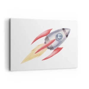 Canvas picture - Higher, Faster, Further - 120x80 cm