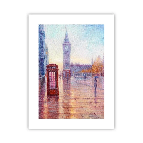 Poster - London Autumn Day - 30x40 cm