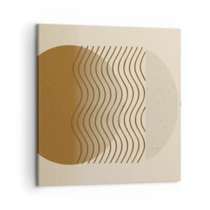 Canvas picture - About the Origin of Geometrical Figures - 60x60 cm