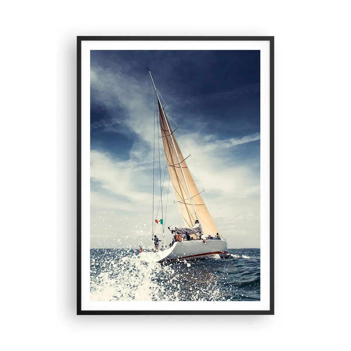 Poster in black frame - They Won't Catch Us - 70x100 cm
