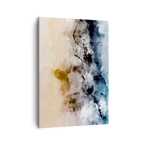 Canvas picture - Drowned in Fog - 50x70 cm