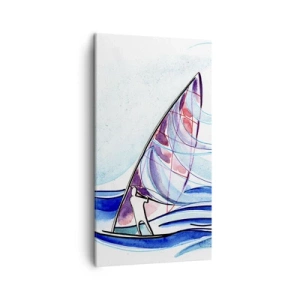 Canvas picture - In the Rhythm of the Waves - 45x80 cm