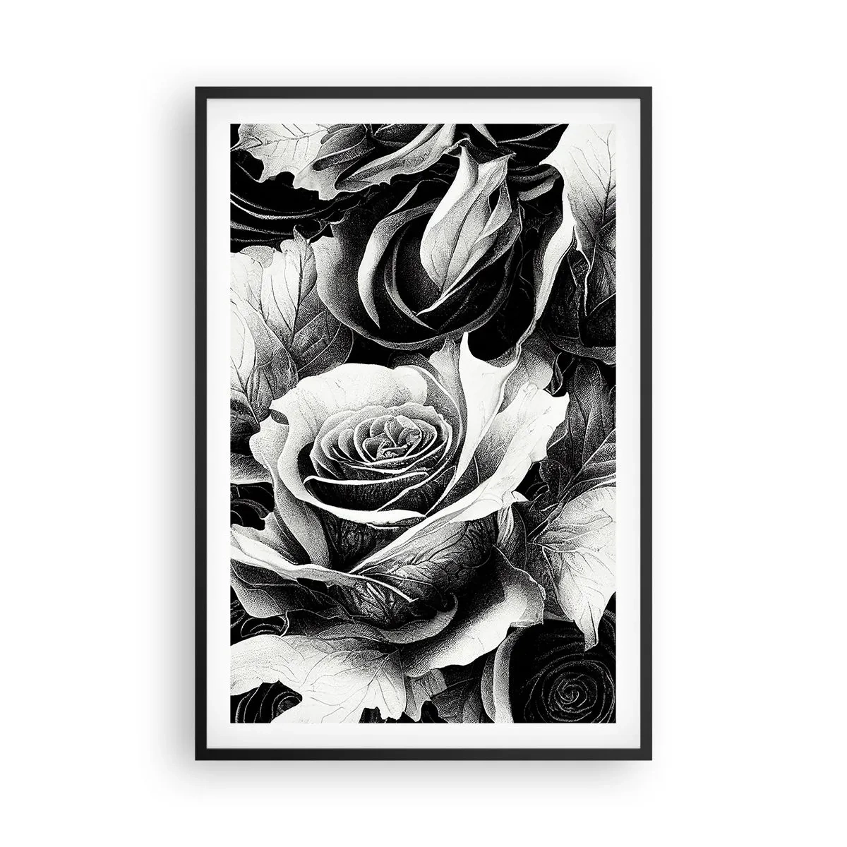 Poster in black frame - Always Queen - 61x91 cm