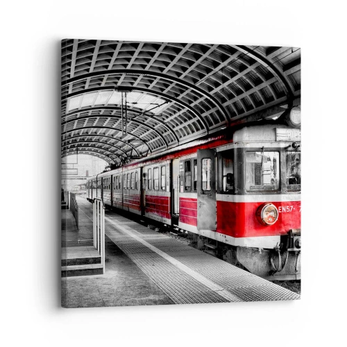 Canvas picture - It Might Be a Trip of Life - 30x30 cm