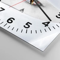 Clock face with numbers