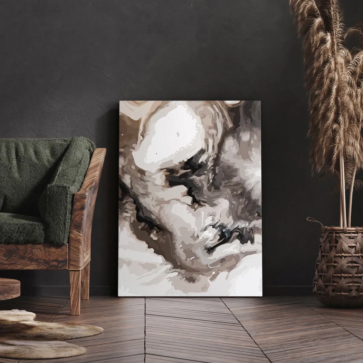 Canvas picture - Birth of the Galaxy - 45x80 cm