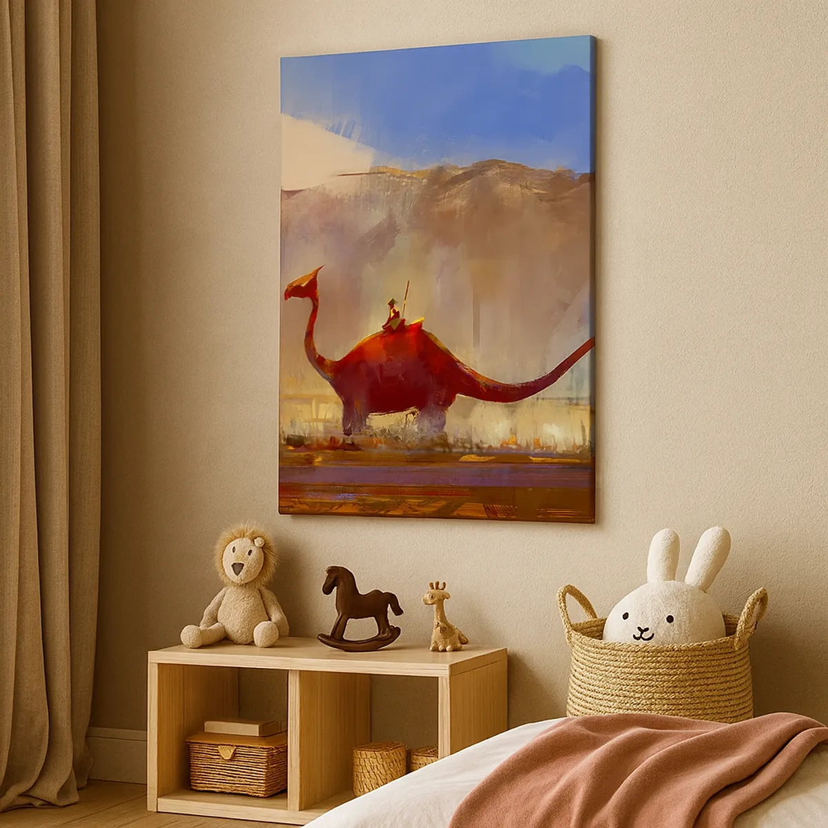 Canvas picture - If They Hadn't Gone Extinct - 50x70 cm