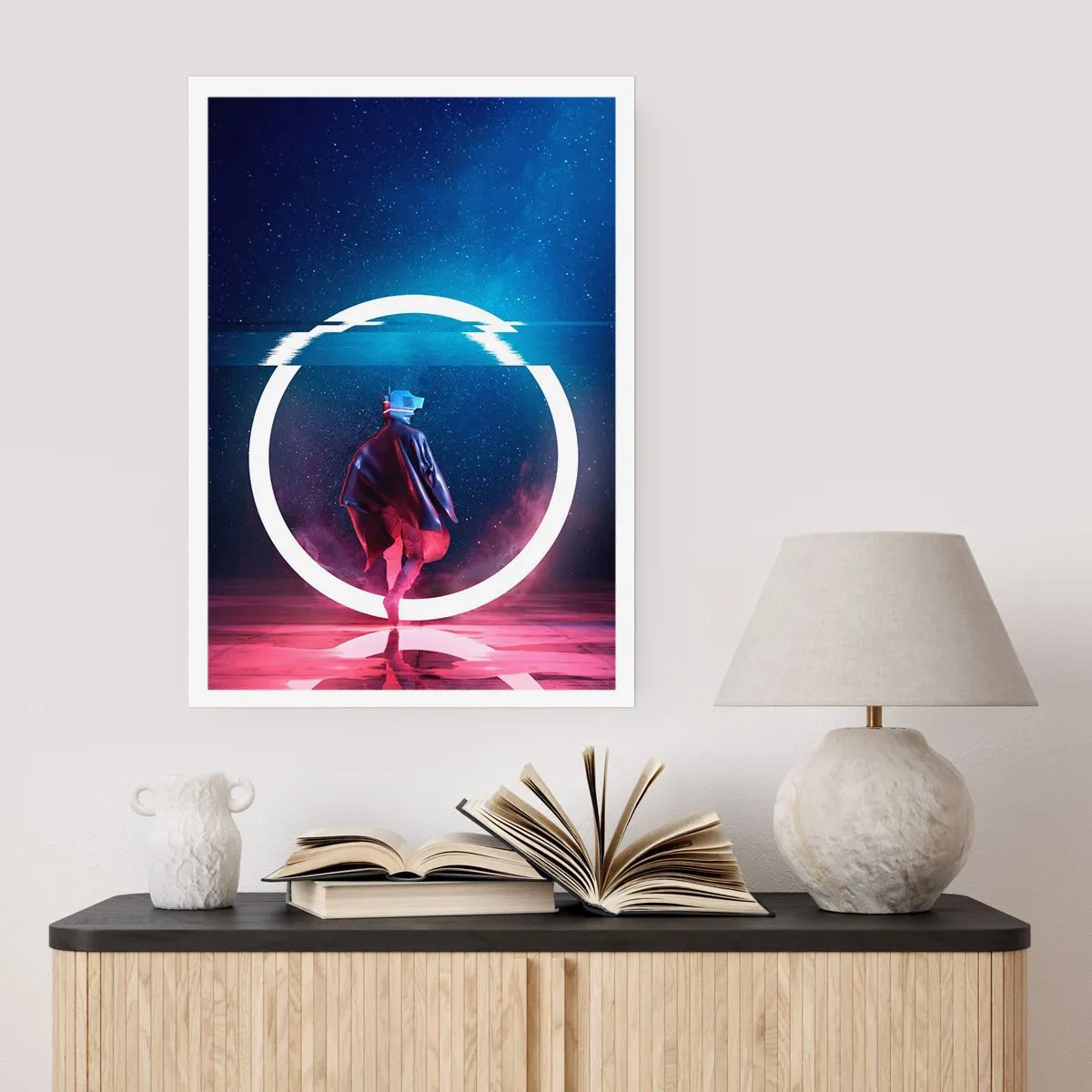 Poster - Between Worlds - 40x50 cm
