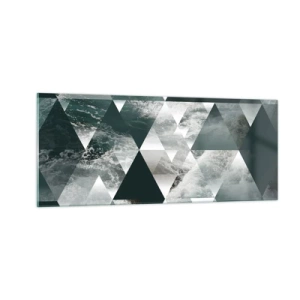 Glass picture - Crystal Perspective - 100x40 cm